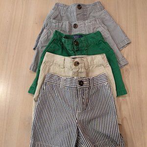 Boys Shorts - Polo and Carters - 12M